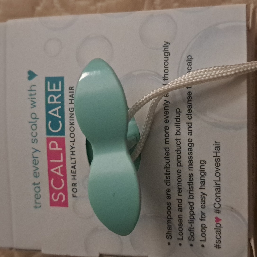 Conair Scalp Hair Massager Brush, Green New - Picture 4 of 6